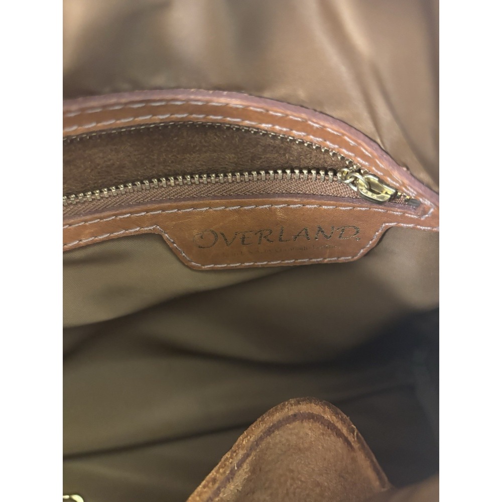 Vintage Overland Sedona Horween Leather Top Handle Handbag - Picture 8 of 10
